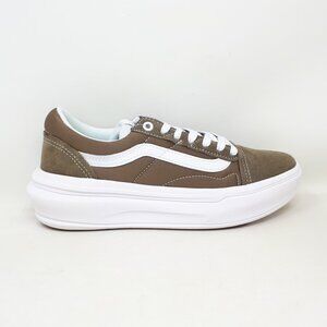 Vans Old Skool Overt CC Platform Shoe Sneaker Walnut Brown Mens 7.5 / Womens 9